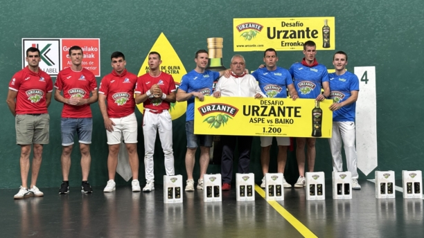 Baikok irabazi du San Ferminetako Urzante Erronka