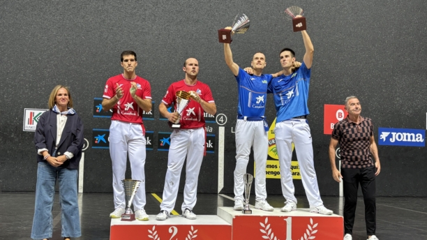 Laso-Iztueta ganan el Torneo Aste Nagusia 2026