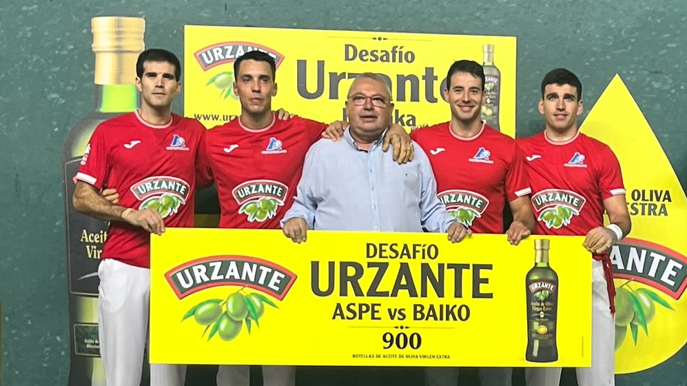 Aspek irabazi du San Mateoetako Urzante Erronka